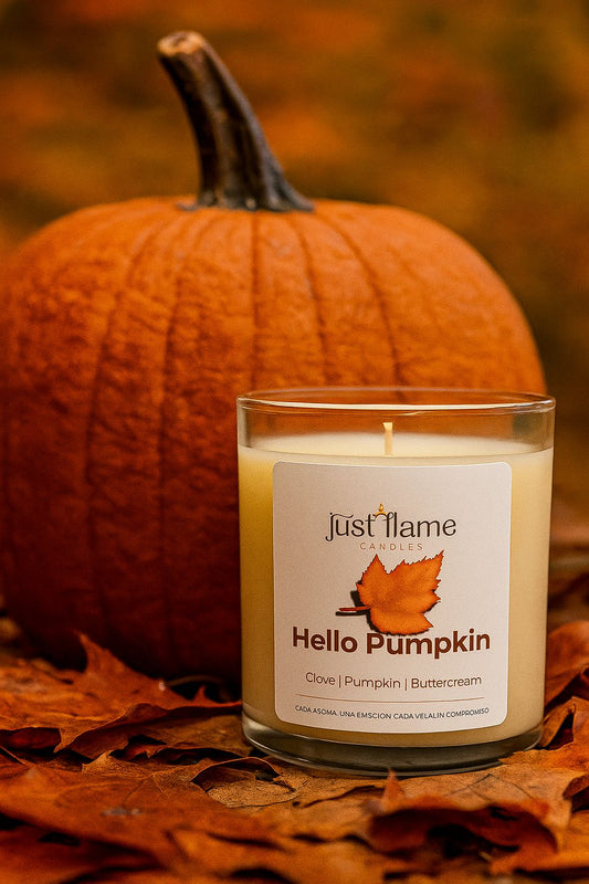 Hello Pumpkin Candle